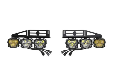 BAF024 Morimoto Mrm 4Banger Fog Brackets Typ Raptor - Driving/ Light Mounting Bracket