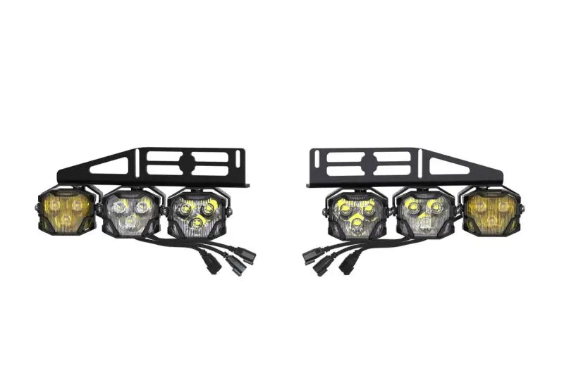 BAF024 Morimoto Mrm 4Banger Fog Brackets Typ Raptor - Driving/ Light Mounting Bracket