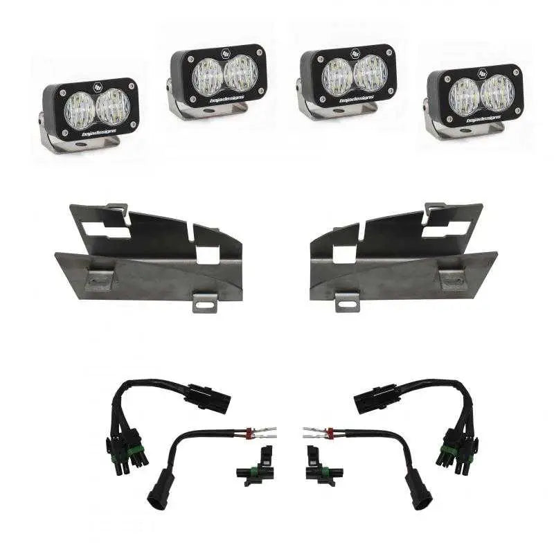 Baja Designs Baja Designs 2019+ Dodge Ram Rebel 1500 S2 Dual Fog Pocket Kit