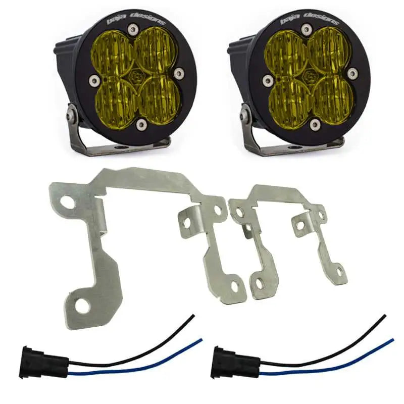 Baja Designs Baja Designs 2019+ Ram 2500/3500 Big Horn Fog Pocket Kit - Amber