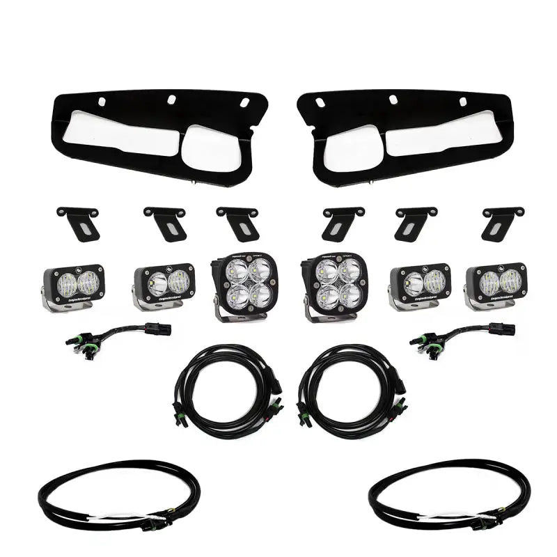Baja Designs 2021 + Ford Bronco Fog Pocket Kit 21-Up Sportsmen w/Upfitter - Truck & Automotive