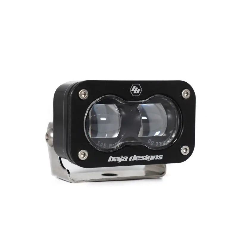 Baja Designs 21-22 Ford Bronco w/Steel Bumper S2 SAE Pro Fog Pocket Light Kit w/Upfitter - Clear - Truck & Automotive