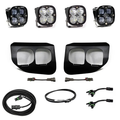 Baja Designs Ford Super Duty (20-On) Fog Lights Dual FPK SAE/Pro DC w/Upfitter - Truck & Automotive