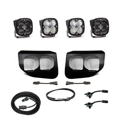 Baja Designs Ford Super Duty (20-On) Fog Lights Dual FPK SAE/Pro DC w/Upfitter - Truck & Automotive