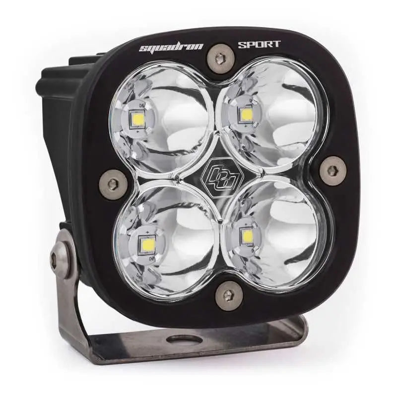 Baja Designs Baja Designs Squadron Sport Work/Scene Pattern Black LED Light Pod - Clear