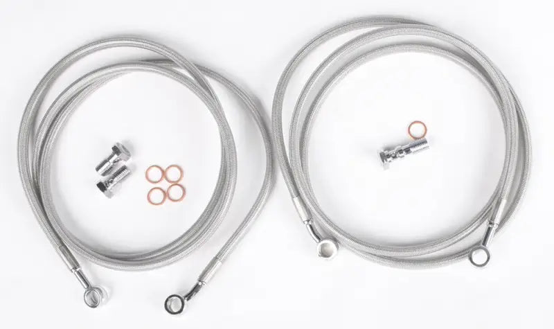 BAN-2F-2 Brakeline Frt 2 Line Yam Std + 2 - Front Brake Kit