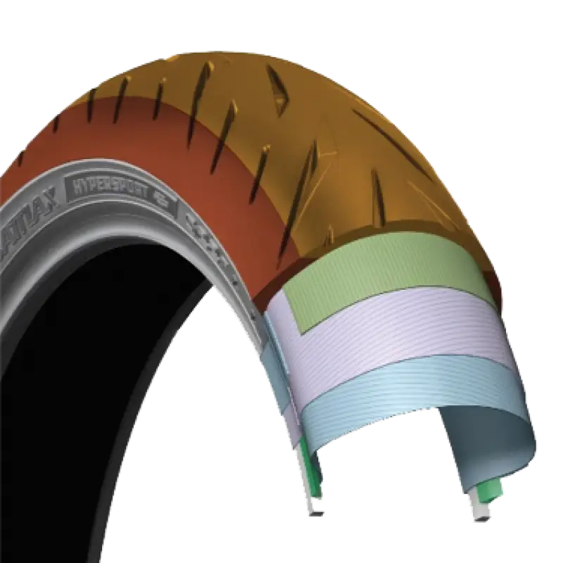 Tire Battlax Hypersport S22 Rr 150/60r17 66h Radial Tl - BRIDGESTONE