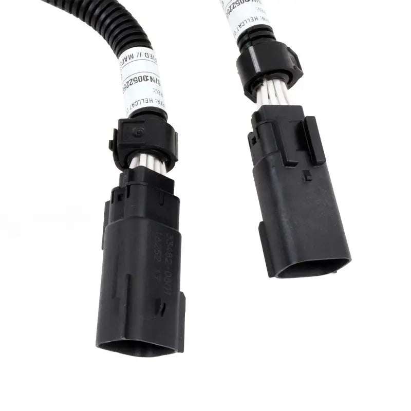 BBK 05-17 Dodge Hellcat 6.2L 6 Pin Front O2 Sensor Wire Harness Extensions 12 (pair) - Truck & Automotive