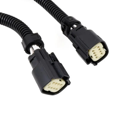 BBK 05-17 Dodge Hellcat 6.2L 6 Pin Front O2 Sensor Wire Harness Extensions 12 (pair) - Truck & Automotive
