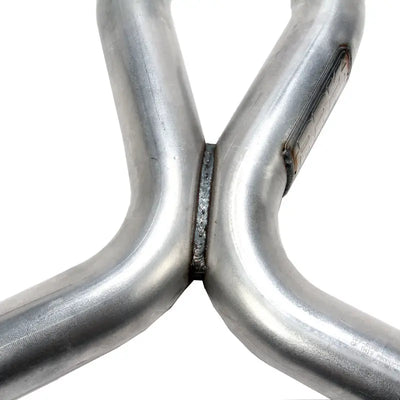 Welded metal exhaust pipes for BBK 11-14 Mustang 5.0 high flow cat x pipe RV parts