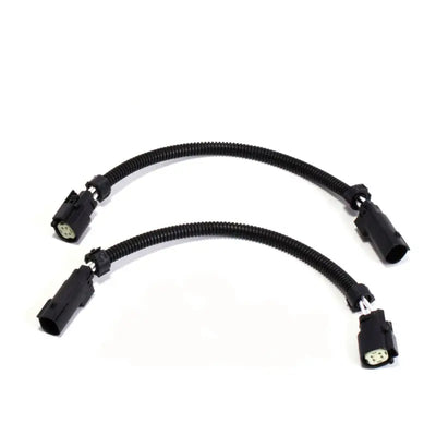 BBK 2015 Mustang GT V6 6-Pin Front O2 Sensor Wire Harness Extensions 12 (pair) - Truck & Automotive