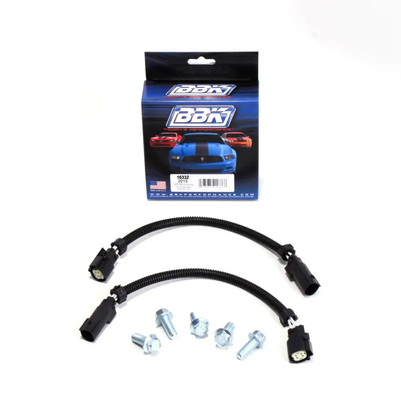 BBK 2015 Mustang GT V6 6-Pin Front O2 Sensor Wire Harness Extensions with connectors and bolt kit for enhanced performance. Ideal for RV, automotive, powersports, off-road, marine, exterior, truck accessories, interior, truck bed, and RV parts. Truck & Automotive, AVADA - Best Sellers
