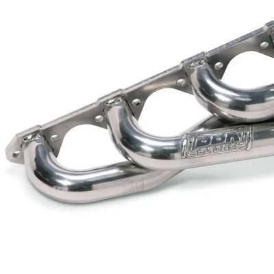 BBK 79-93 Mustang 5.0 Shorty Unequal Length Exhaust Headers - 1-5/8 Silver Ceramic 