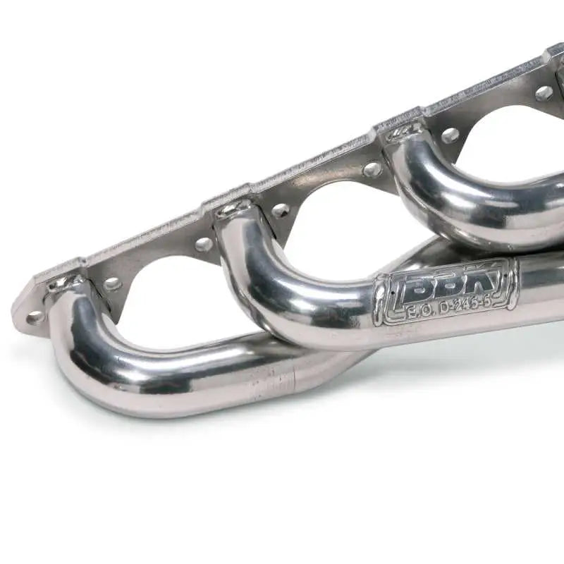 BBK 79-93 Mustang 5.0 Shorty Unequal Length Exhaust Headers - 1-5/8 Silver Ceramic 