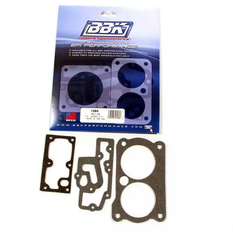 BBK BBK 85-97 GM 305350 LT1 Twin 58mm Throttle Body Gasket Kit