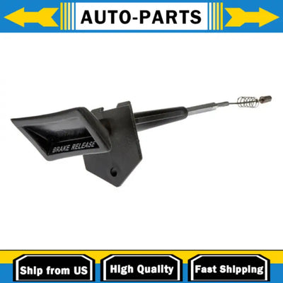 Black parking brake release lever with spring for BC94222 Raybestos Hardware Hydraulics