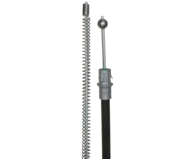 Two-ended parking brake cable with spring and ball for BC94468 Raybestos Brake Cable