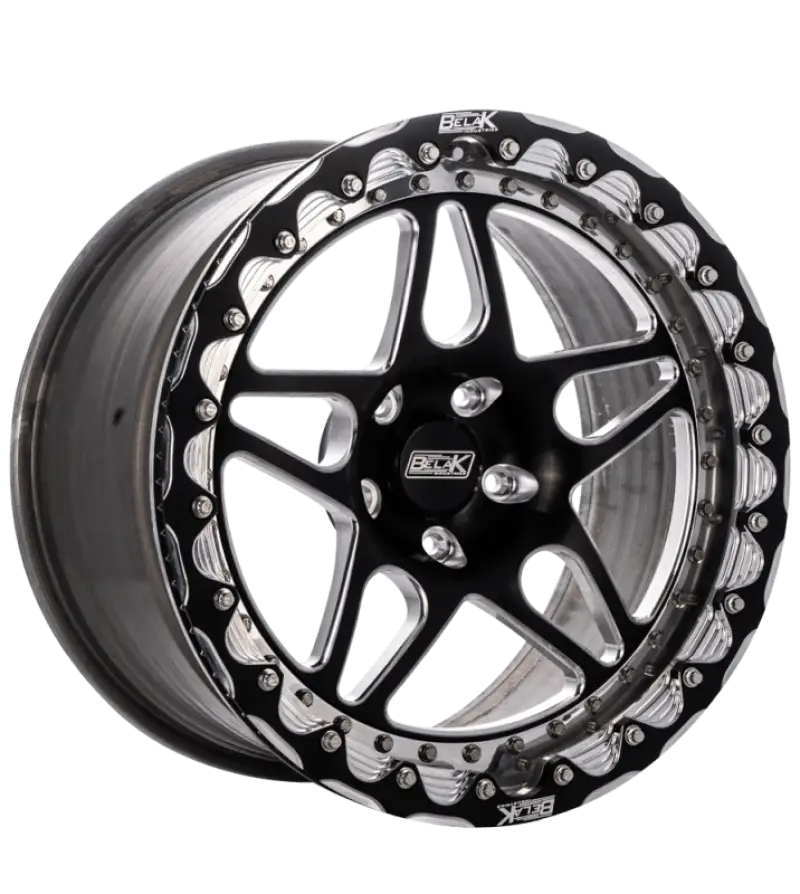 Belak 18x10 / 6.75in BS / 5x114.3 BP / High Pad / Series 3 Wheel - Single Beadlock - RV and Auto Parts