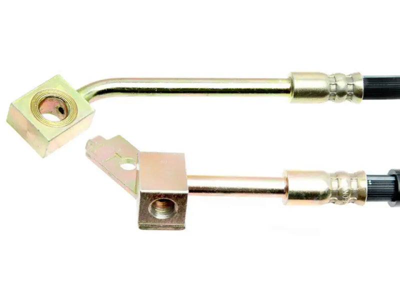 Two metal brake hoses for BH380579 Raybestos Brake Hose replacement or repair