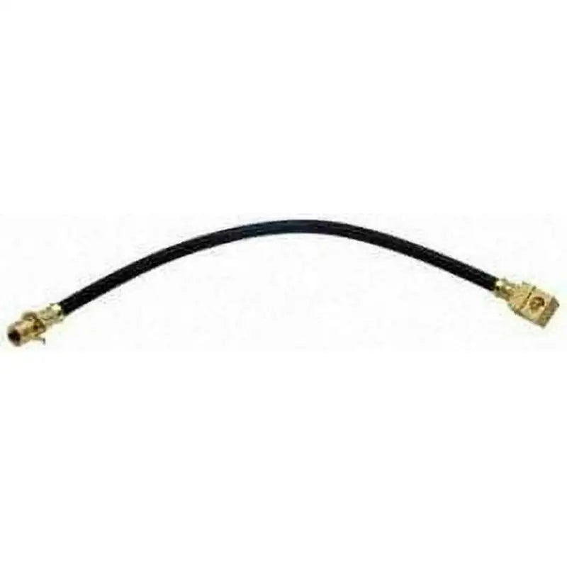 Black rubber hydraulic brake hose with brass fittings for Raybestos BH38068 brake system