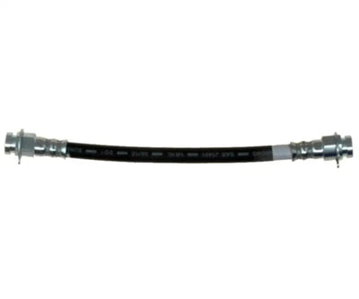 Black rubber brake hose with metal fittings for reliable brake operation - BH38376 Raybestos hardware-hydraulics