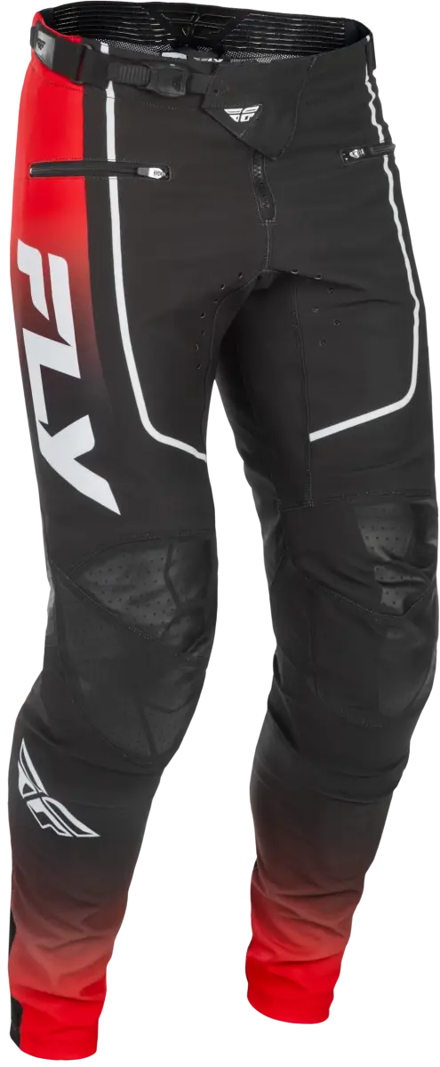 Rayce Bicycle Pants Red/Black/White Sz 38 - FLY RACING