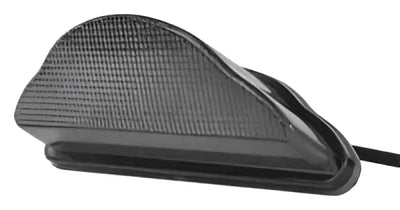 Textured black foot pedal for Yamaha XV1700 Road Star tail light upgrade