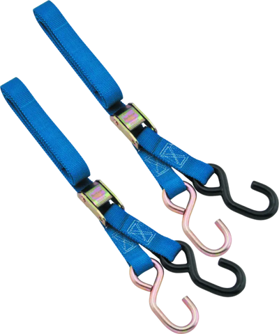 BikeMaster 1x72in Tiedown 20pc Carton - Blue - BikeMaster