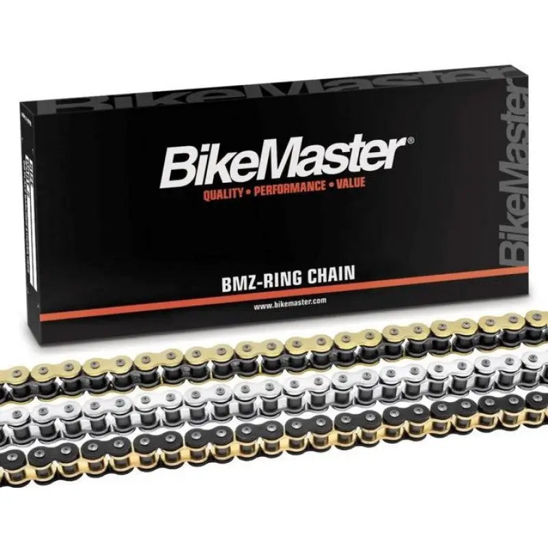 BikeMaster 530x160 BMZR Z-Ring Chain - Black/Gold - 197440 - Drivetrain