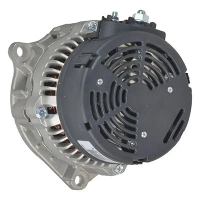 Silver and black BikeMaster BMW Alternator for BMW bikes, high-quality BMW alternator part