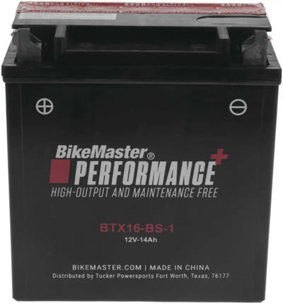 BikeMaster BTX16-BS-1 Battery - 781327 - Batteries Starting & Charging