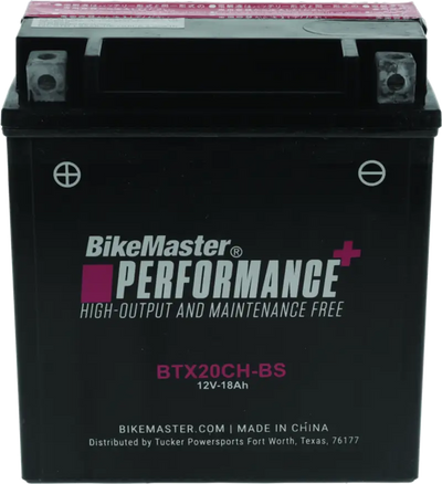 BikeMaster BTX20CH-BS Battery - 781319 - Batteries Starting & Charging