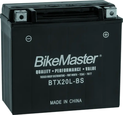 BikeMaster BTX20L-BS Battery - 781314 - Batteries Starting & Charging