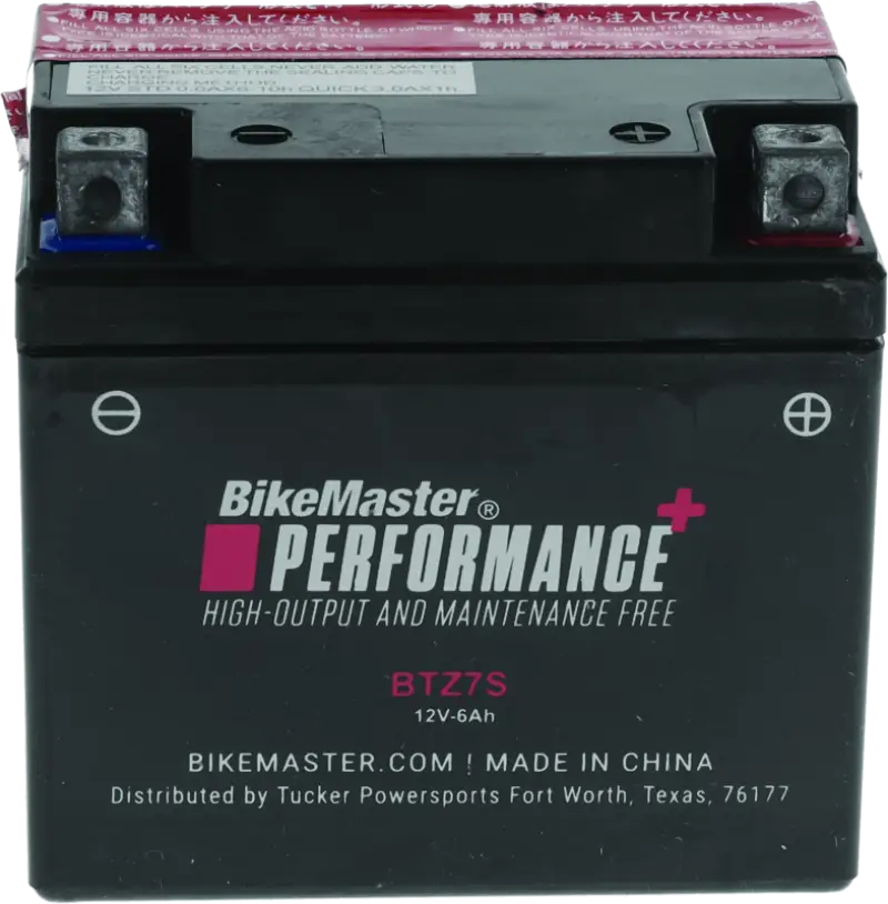 BikeMaster BTZ7S Battery - 781380 - Batteries Starting & Charging