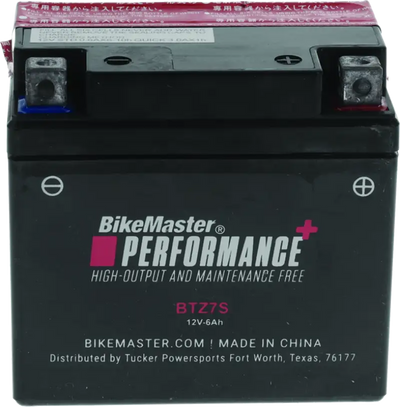 BikeMaster BTZ7S Battery - 781380 - Batteries Starting & Charging
