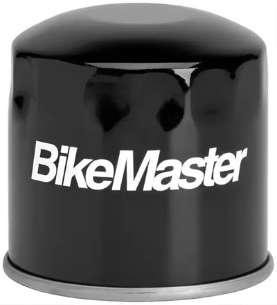 Black Motorcycle Oil Filter for BikeMaster Honda BM-202 - High Quality Oil Filter