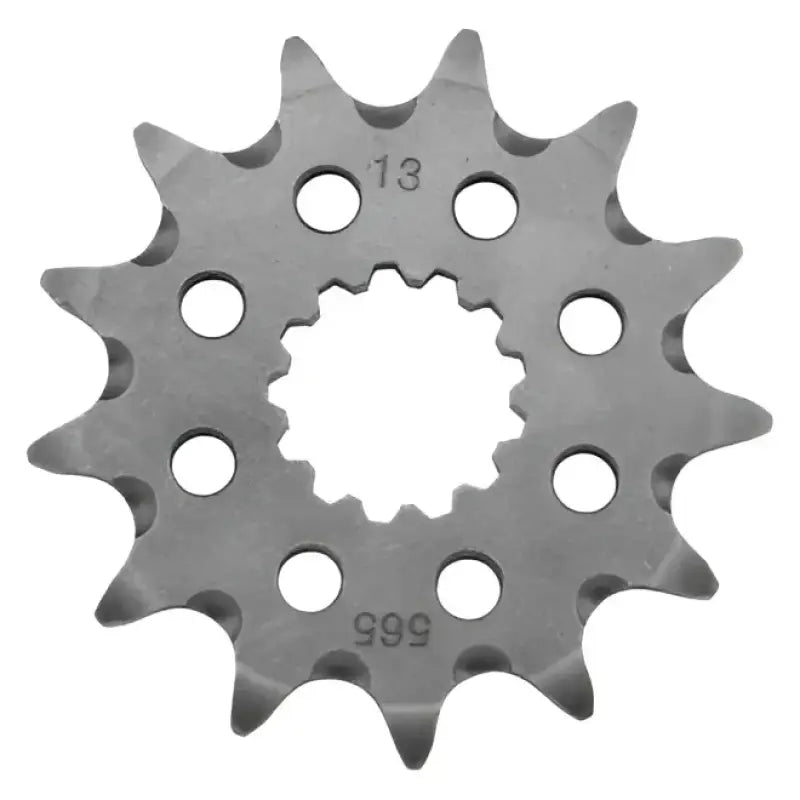 Steel sprocket displayed on BikeMaster Honda Rear Steel Sprocket 420 46T Black
