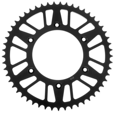 Black metal rear steel sprocket for Honda bike, durable steel sprocket upgrade
