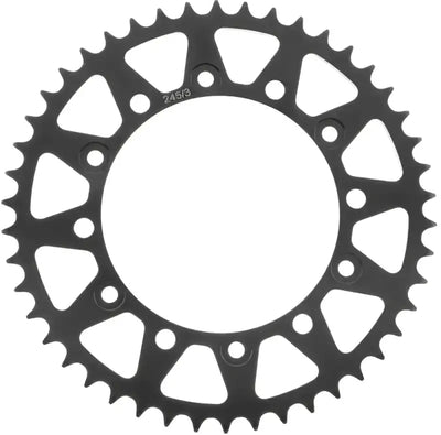 Black steel sprocket for BikeMaster Honda Rear Steel Sprocket 520 47T bike part