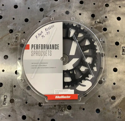 BikeMaster Kawasaki Rear Steel Sprocket 520 47T - Black - 965158 - Drivetrain