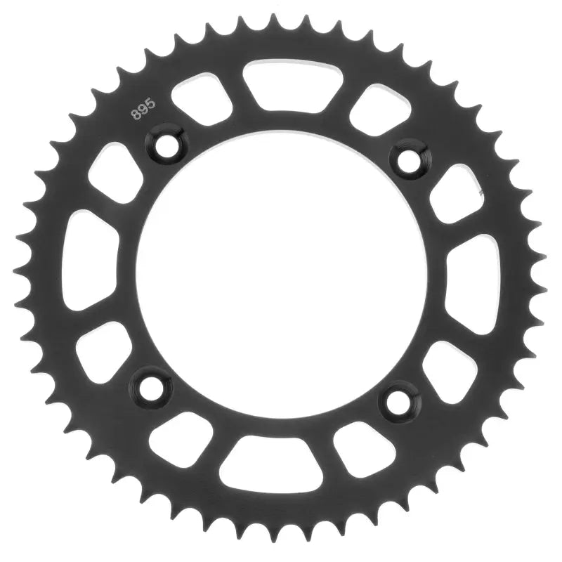 Black metal rear steel sprocket for BikeMaster KTM 428 49T bike upgrade