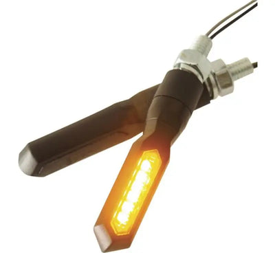 BikeMaster Sequential Turn Signal pair - sleek bikemaster sequential turn indicators