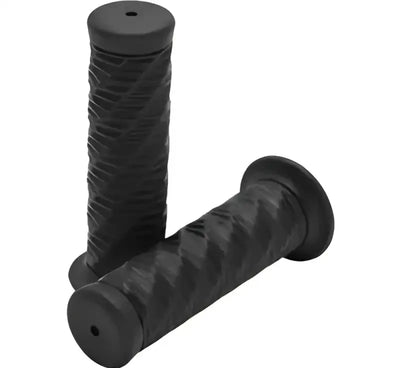 Black textured BikeMaster Spiral Grip for comfortable bike handlebar riding