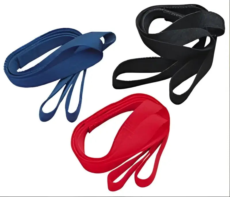 Colorful stretching straps from BikeMaster Tiedown Extension 18in Blue for secure cargo