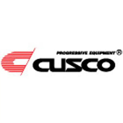 Cusco progressive equipment logo on BikeMaster Yamaha rear steel sprocket 420 32T Black