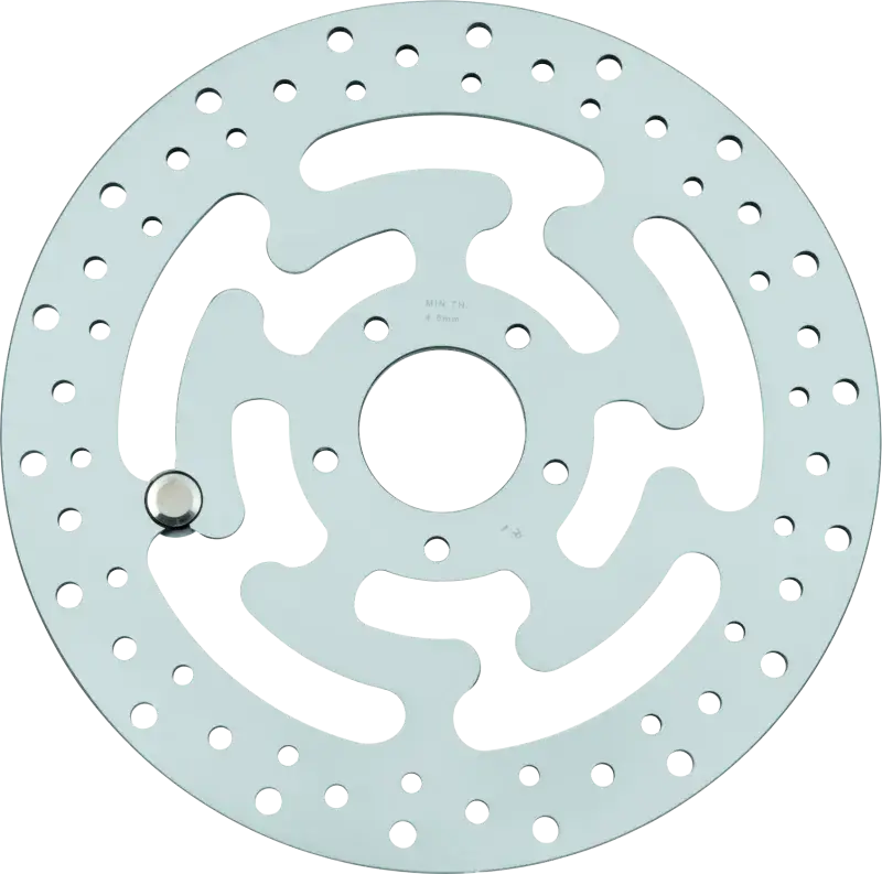 Bikers Choice 08-16 Touring OEM Style 11.8in Polished Front Brake Rotor Left Replaces H-D 41809-08 - RV and Auto Parts