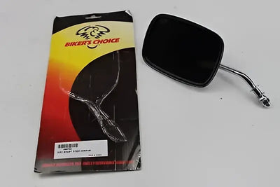 Motorcycle short stem mirror with packaging for Bikers Choice 1-Pc Short Stem Mirror 490732