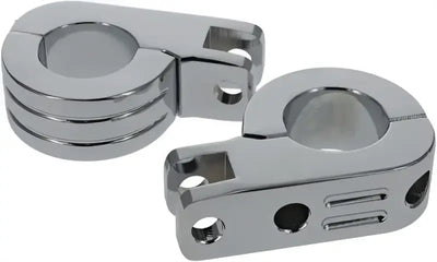 Bikers Choice Billet Hwy Peg Mounts Chrome - 502318 - Misc Powersports