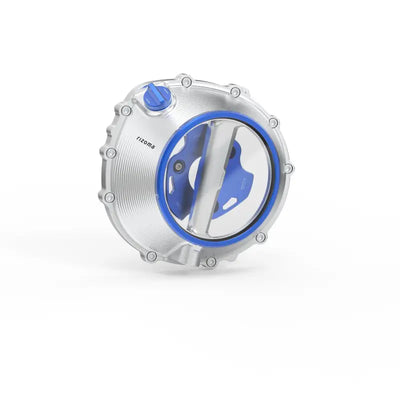 Clutch Cover Silver/Blue Bmw - RIZOMA