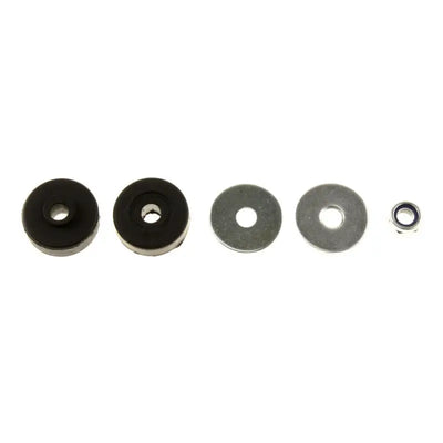 Bilstein 4600 Series 92-04 Mitsubishi Montero Front 46mm Monotube Shock Absorber components laid out, Performance, Truck & Automotive, Suspension, AVADA - Best Sellers